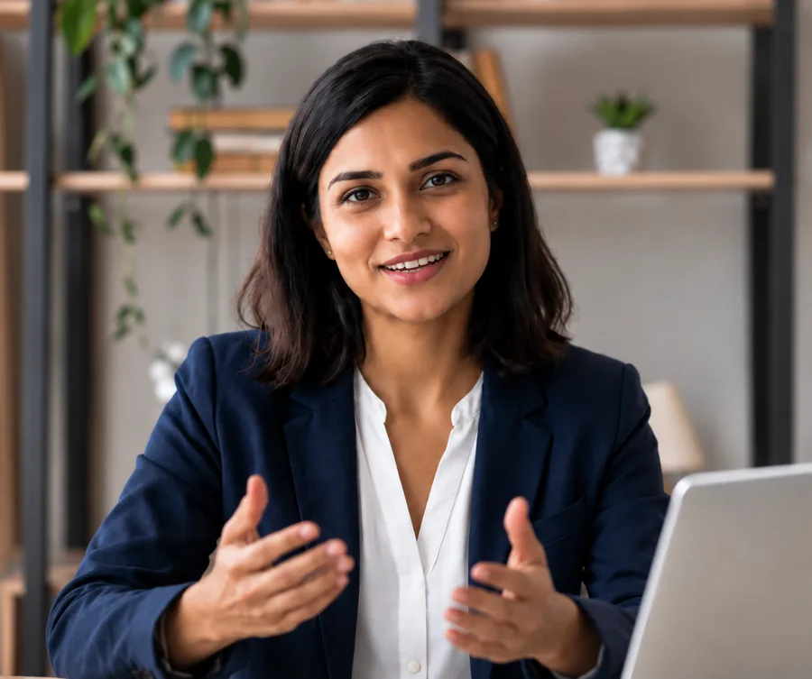 Riya, Strancer's AI consultant, on the call